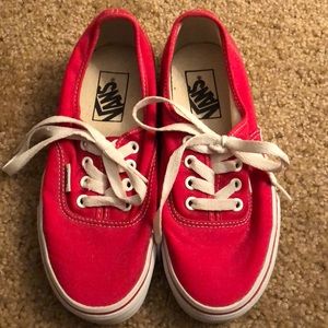 Red vans